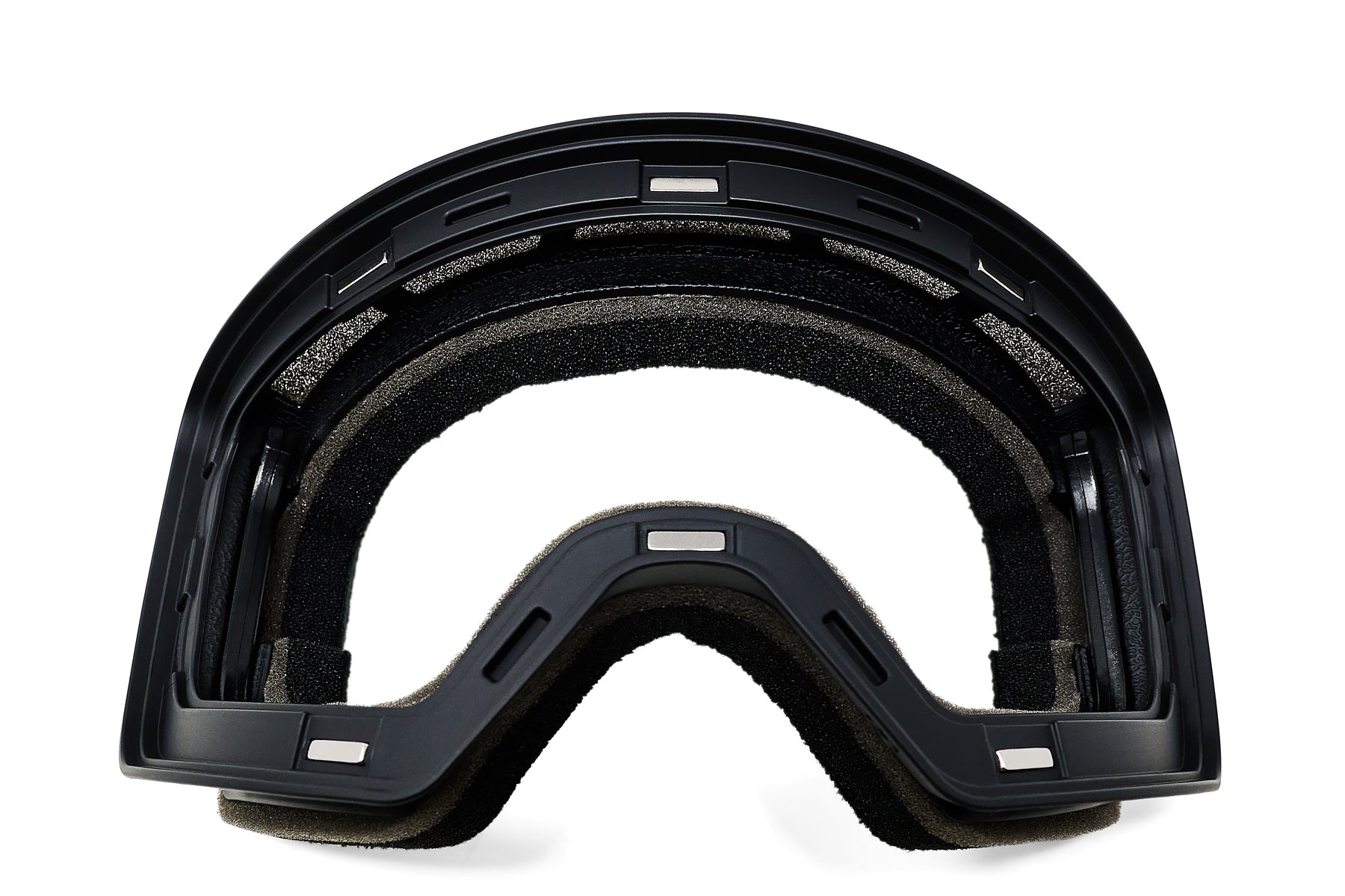 Frontier Snow Goggle - Black Magnetic Frame + Strap (Lens Not Included) - Customize